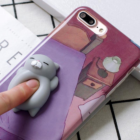 Cute & Squishy Sleeping Cat - The Glitzy Shop