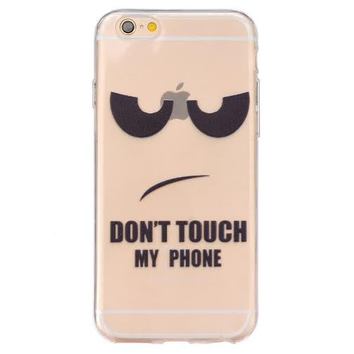 "DON'T TOUCH MY PHONE" for Iphone & Samsung - The Glitzy Shop