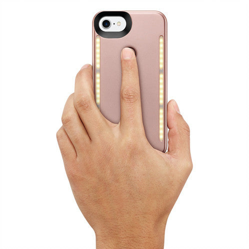 Glitzy Light Up Selfie Case 2-Clearance - The Glitzy Shop