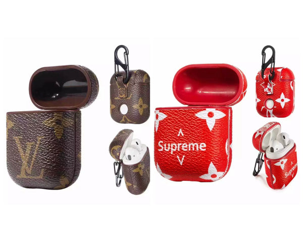 Louis Vuitton Supreme Air Pod Pro Hard Case - RED for Sale in