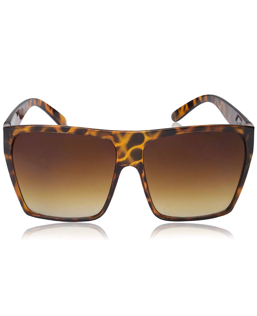 Oversized "Eva" sunglasses in Black or Brown - The Glitzy Shop