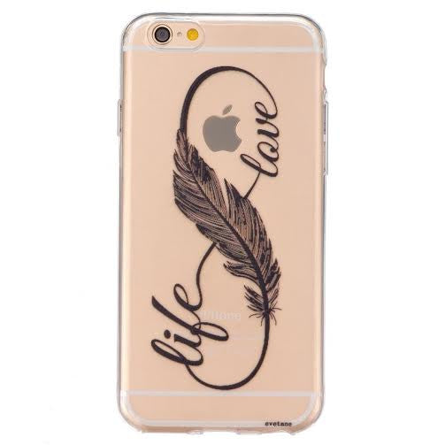 "Life Love" for Iphone & Samsung-CLEARANCE - The Glitzy Shop