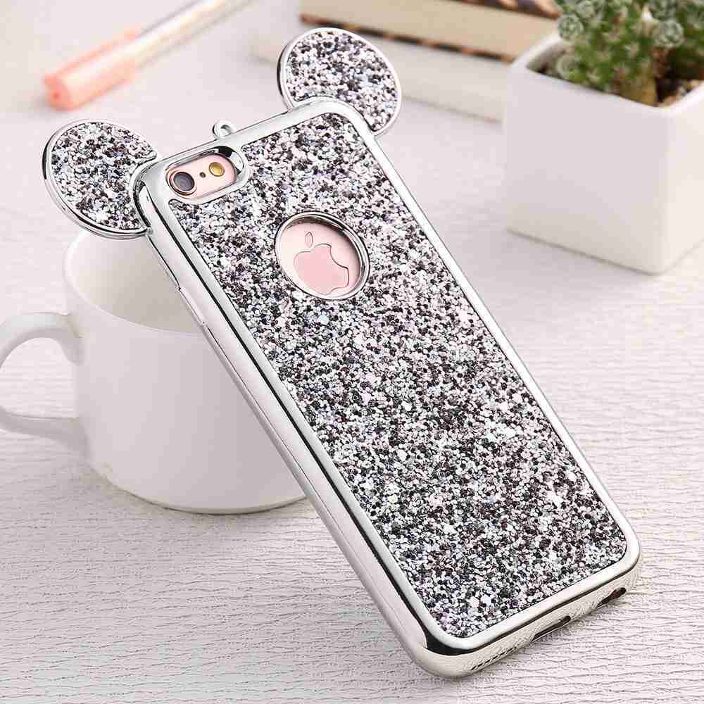 Mouse Ears Glitzy Case for Iphone & Samsung - The Glitzy Shop
