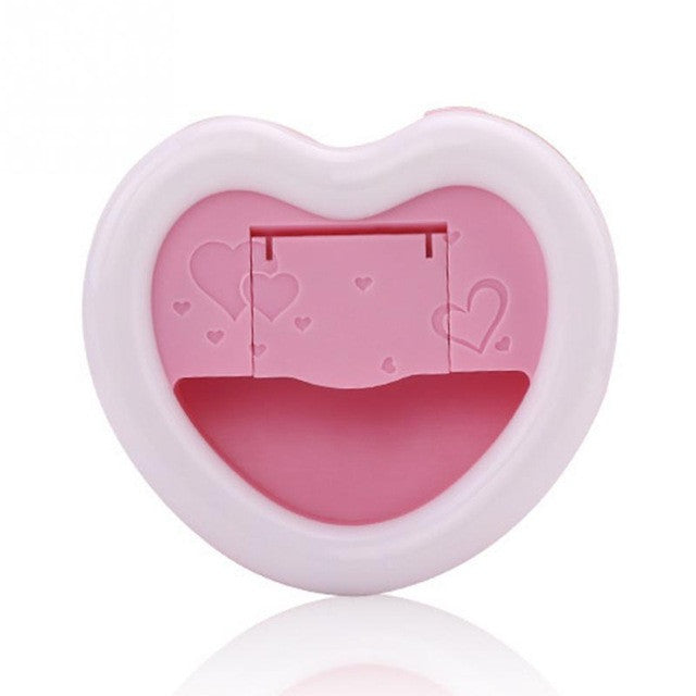 Glitzy heart beauty light with holder-Pink, White & Blue - The Glitzy Shop