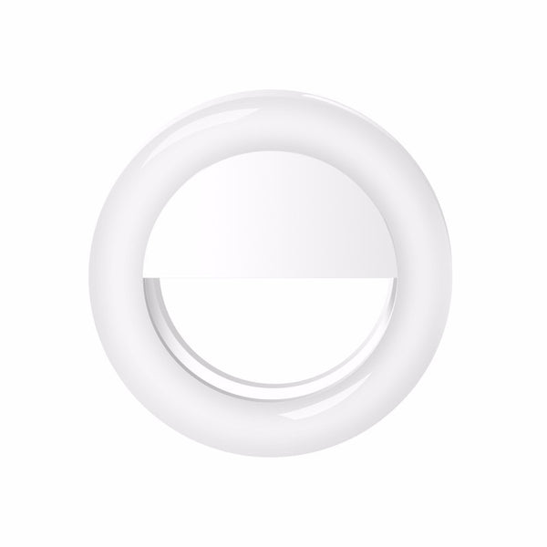 Glitzy Selfie Ring Light-White - The Glitzy Shop